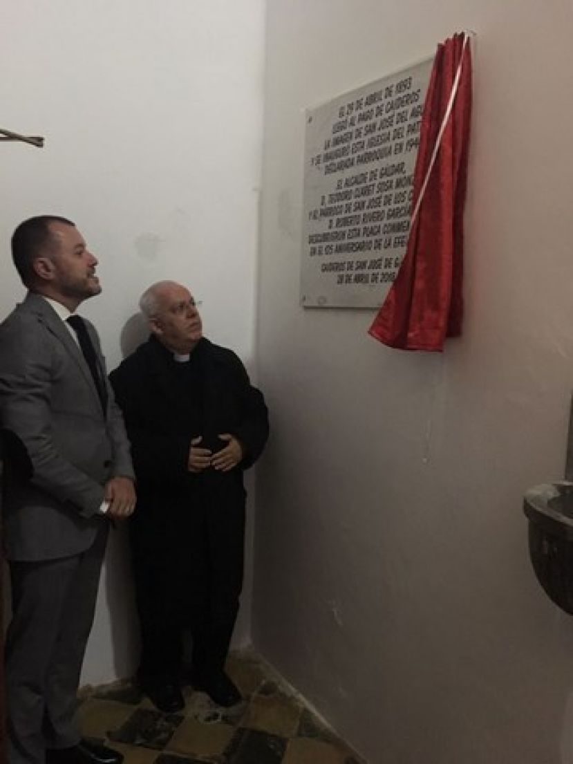 G&aacute;ldar: Caideros celebra el 125 Aniversario de la Iglesia de San Jos&eacute;