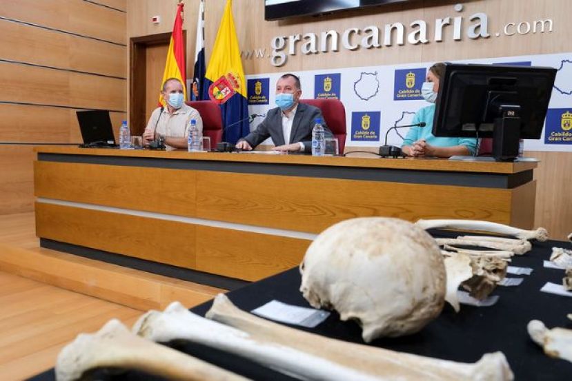 El Cabildo recupera 10.000 huesos del mayor repertorio humano de abor&iacute;genes canarios