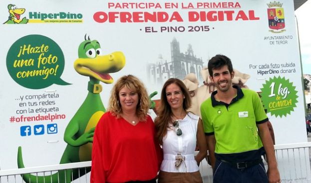 Teror: La Fiesta del Pino estrena la primera Ofrenda Digital a la Virgen