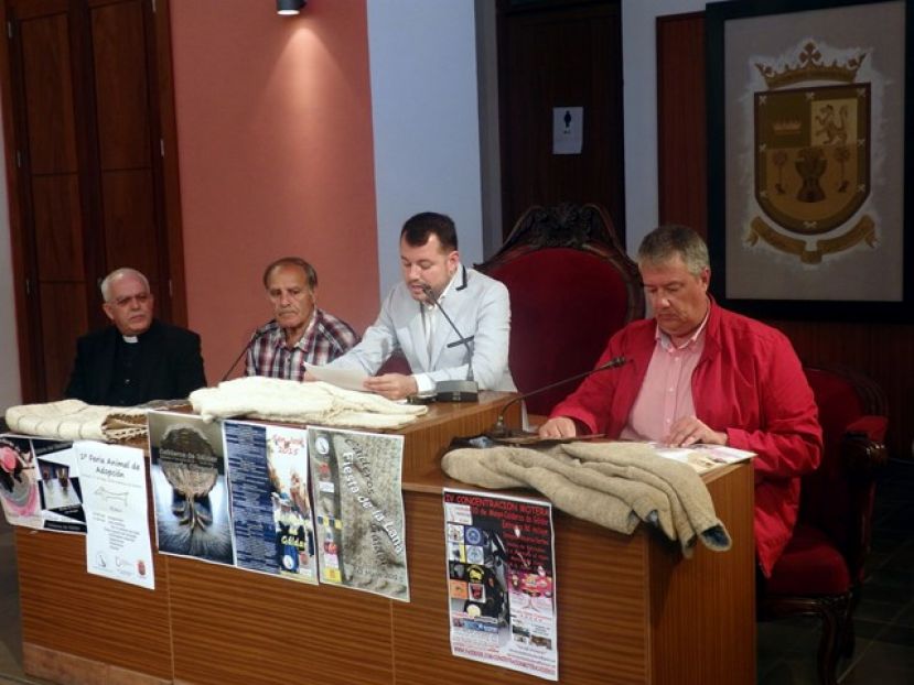G&aacute;ldar: Se present&oacute; la Fiesta de La Lana de Caideros