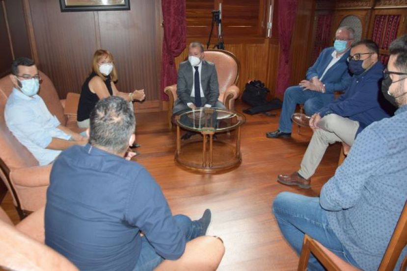La consejera de Medio Ambiente del Cabildo de Gran Canaria visita G&aacute;ldar