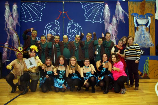 Valleseco: El Centro Ocupacional lleva divertimiento y ocio al carnaval de G&aacute;ldar