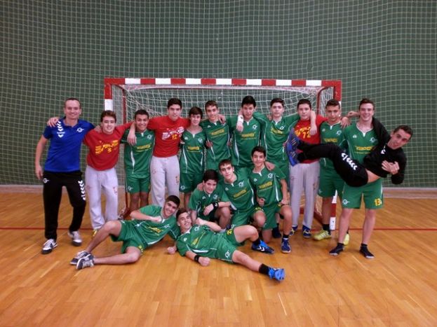 Balonmano: El equipo cadete del G&aacute;ldar se ha  proclamado campe&oacute;n de Gran Canaria