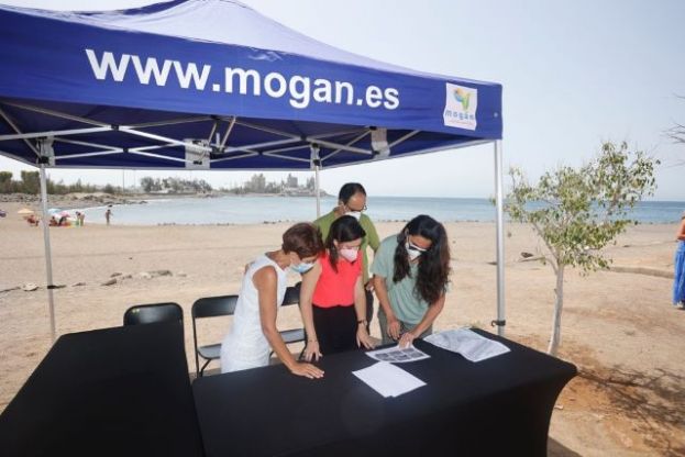 Turismo de Canarias invierte 1,8 millones en la reforma integral del parque Nicol&aacute;s Quesada de Mog&aacute;n