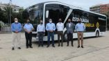 Guaguas Municipales prueba en la L&iacute;nea 44 un veh&iacute;culo 100% el&eacute;ctrico