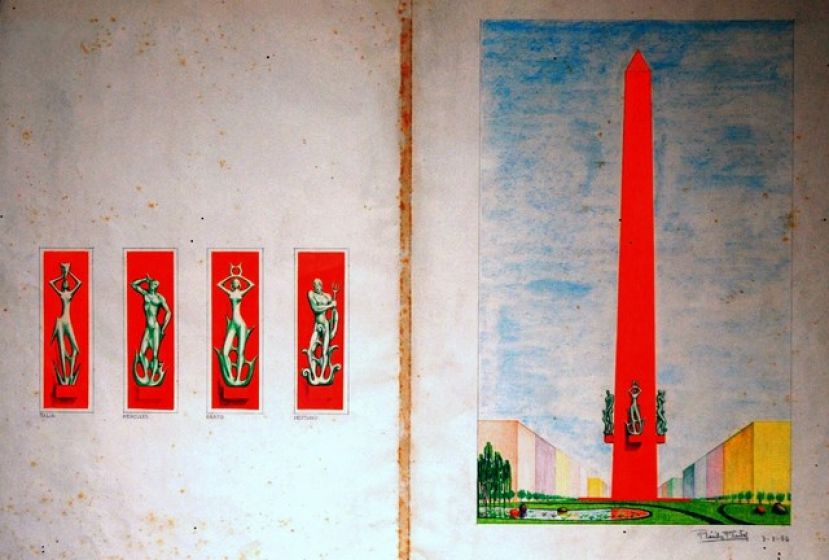 Moya: Se expone la pieza &lsquo;Proyecto monumento a Tom&aacute;s Morales&rsquo;