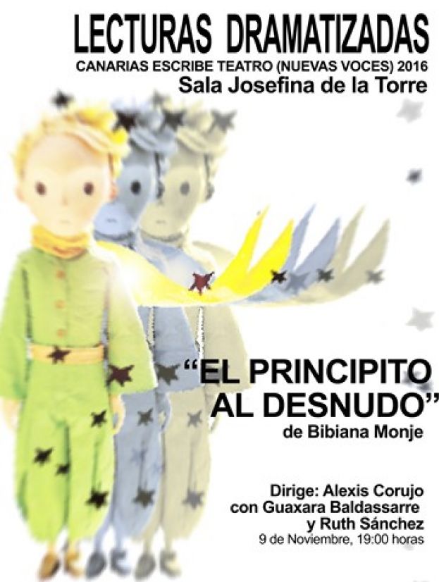 La Sala Josefina de la Torre acoge la lectura dramatizada de &ldquo;El principito al desnudo&rdquo;
