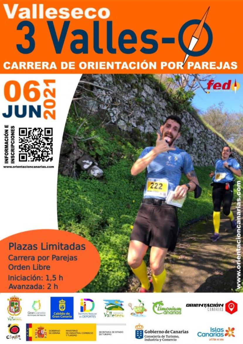 Valleseco: Inscripciones abiertas de la II Carrera de Orientaci&oacute;n &ldquo;Valleseco 3 Valles-0&rdquo;