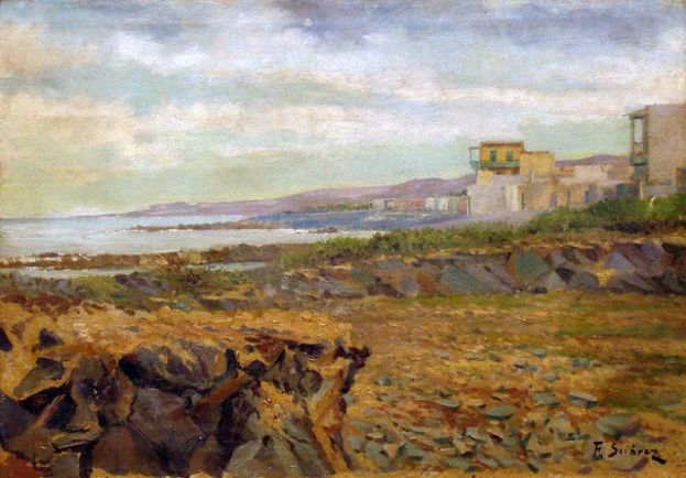 &lsquo;Miradas a la Colecci&oacute;n&rsquo; aborda el cuadro &lsquo;Playa de los barquitos&rsquo; de Su&aacute;rez Le&oacute;n