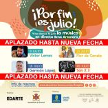 Artenara: quedan aplazados todos los conciertos de la acci&oacute;n &iexcl; Por fin es julio !