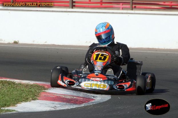 Karting: Sandro Gonz&aacute;lez Tav&iacute;o en el estreno de la "Kartnarias Cup"