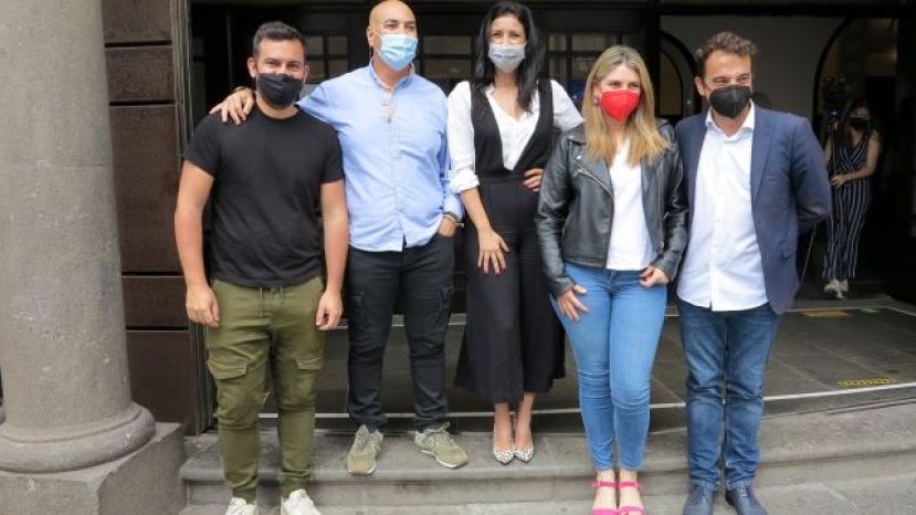 El Teatro Guiniguada estrena &lsquo;Mitad y mitad&rsquo;, un drama disfrazado de sarc&aacute;stica y delirante comedia