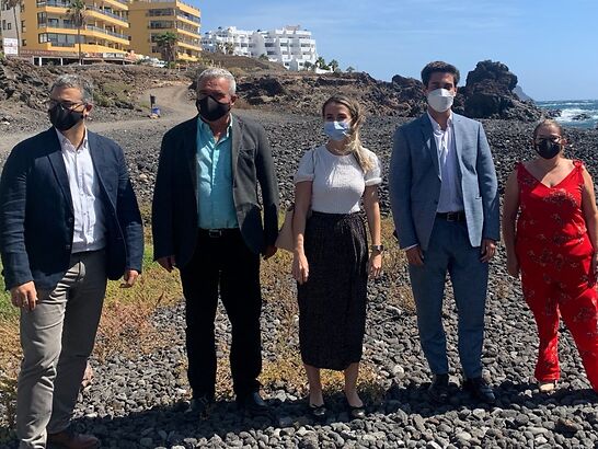 Turismo de Canarias y Ayuntamiento acometen la mejora de la Playa de San Salvador con una inversi&oacute;n de 2,6 millones