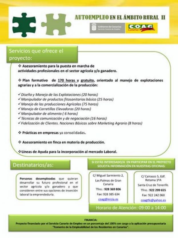 Valleseco: "Autoempleo en el &Aacute;mbito Rural II"