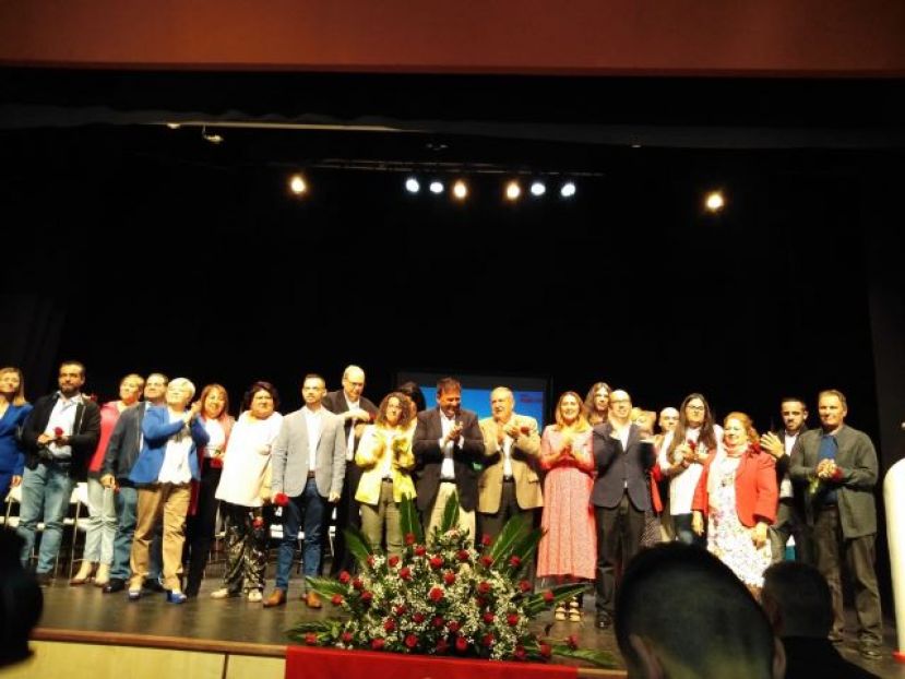 Presentaci&oacute;n del PSOE de su candidatura a la Alcald&iacute;a del Ayuntamiento de G&aacute;ldar