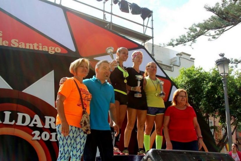 G&aacute;ldar: Francisco Cabrera y Sita S&aacute;nchez ganadores de la II Carrera Popular Trail