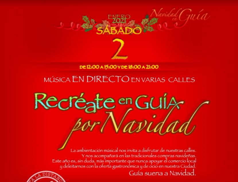 Gu&iacute;a: Haga sus compras hoy con m&uacute;sica en directo en varias calles en 'Recr&eacute;ate en Gu&iacute;a'