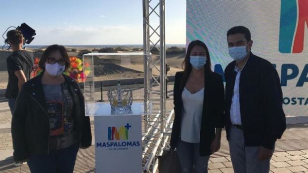 El Centro de Salud de Maspalomas custodiar&aacute; la corona del carnaval en agradecimiento a su labor durante la pandemia
