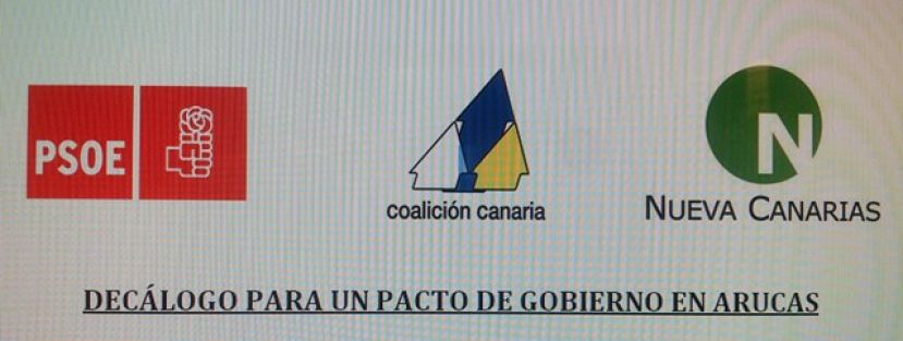 El PSOE gobernar&aacute; junto a CC y NC en Arucas