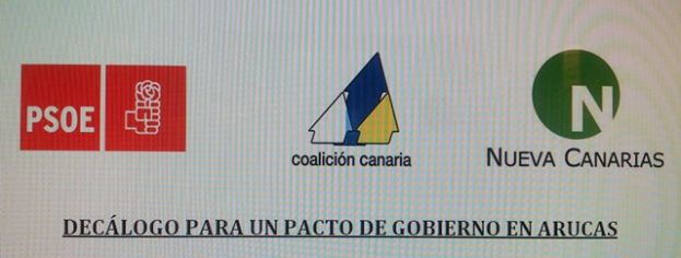 El PSOE gobernar&aacute; junto a CC y NC en Arucas
