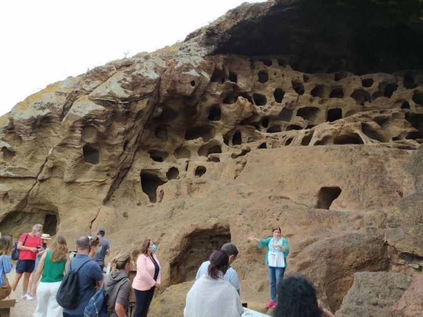 La delegaci&oacute;n de la Organizaci&oacute;n Mundial de Turismo visit&oacute; el Cenobio de Valer&oacute;n