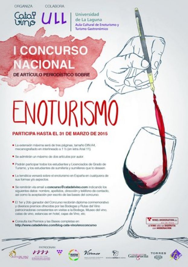 Concurso Nacional de art&iacute;culos period&iacute;sticos sobre Enoturismo