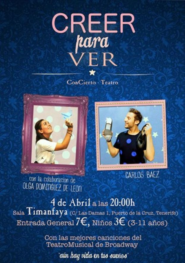 La comedia musical 'Creer para ver' llega a Tenerife
