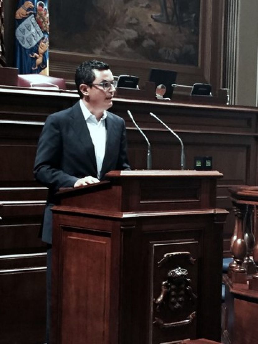 &ldquo;Estar&eacute; vigilante para que no se produzca retraso en la carretera de La Aldea&rdquo;