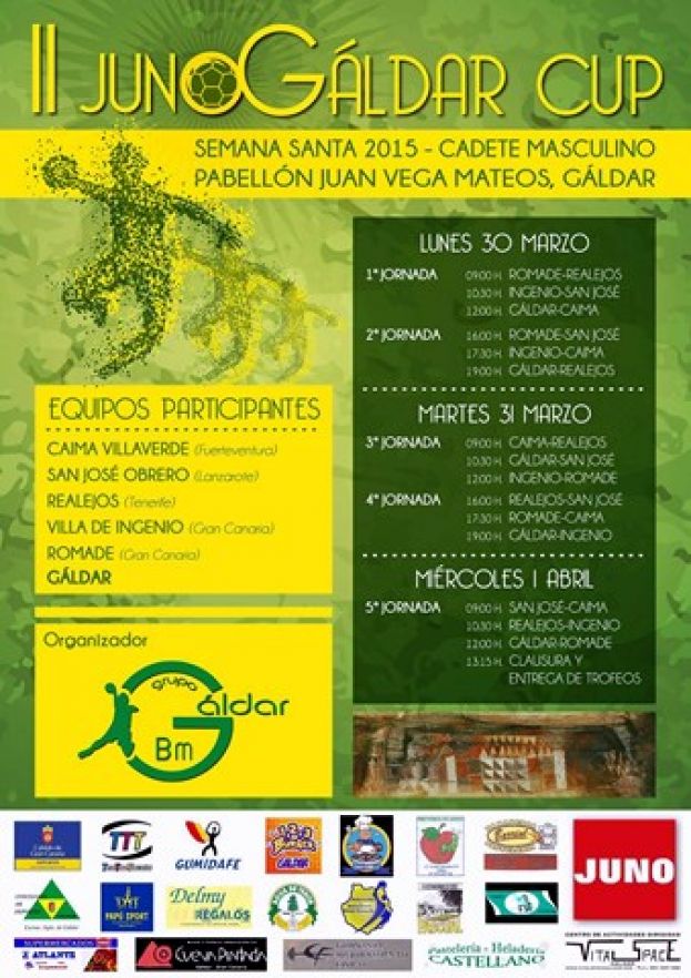 G&aacute;ldar: Torneo Regional de Balonmano, categor&iacute;a cadete masculino