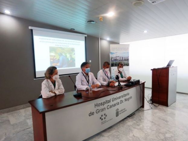 El Hospital Dr. Negr&iacute;n pone en marcha una nueva t&eacute;cnica para tratar la hipertensi&oacute;n pulmonar grave