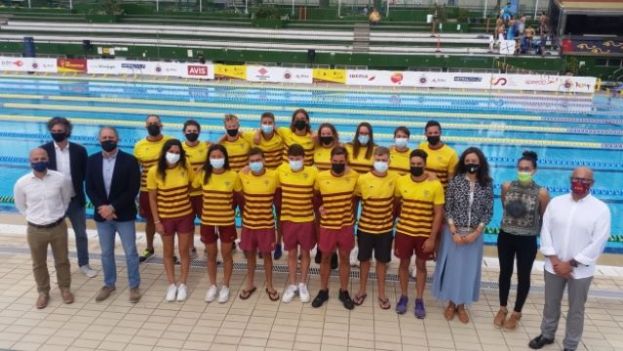 Francisco Castellano participa en la presentaci&oacute;n del Campeonato de Espa&ntilde;a de Nataci&oacute;n que organiza el CN Metropole