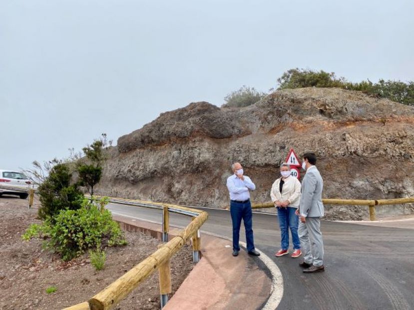 La Gomera: Concluyen los trabajos de la v&iacute;a de acceso a Abrante, en Agulo