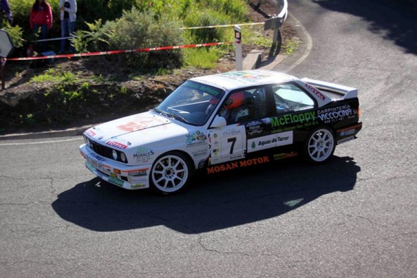 Quintino y Garc&iacute;a completan un duro Rallye de Santa Br&iacute;gida