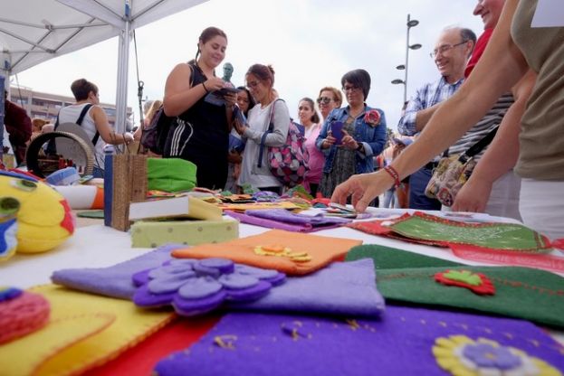 Ambiente festivo en la culminaci&oacute;n de los actos por el D&iacute;a de la Salud Mental