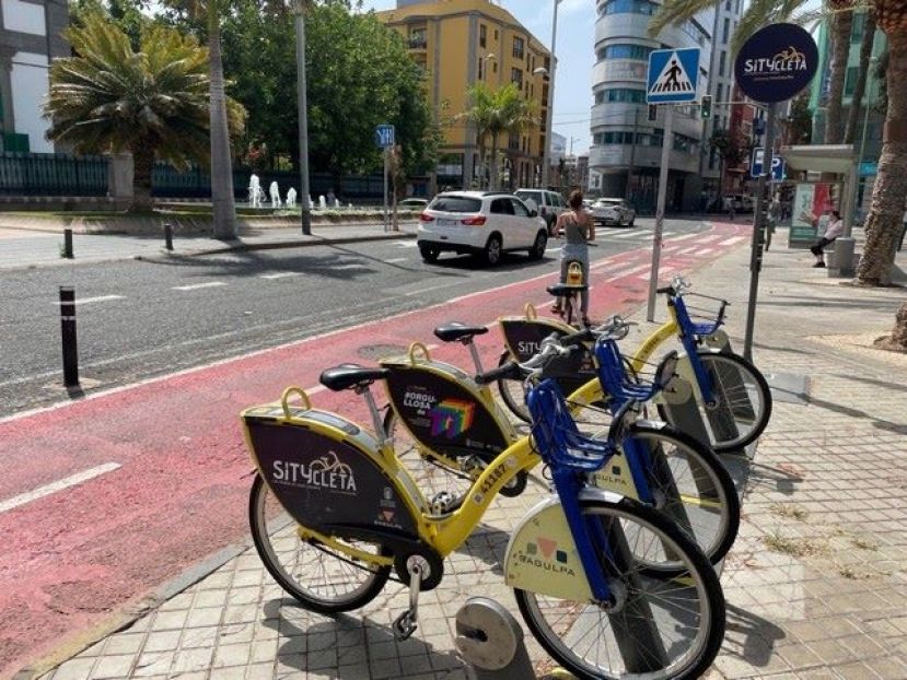 Transportes subvenciona con 525.000 euros el servicio de bicicletas el&eacute;ctricas en Las Palmas de Gran Canaria