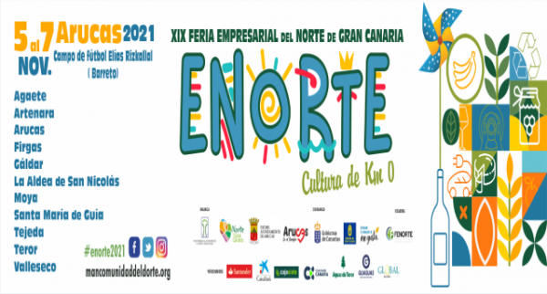 Enorte2021 se celebrar&aacute; en Arucas el fin de semana del 5 al 7 de noviembre.