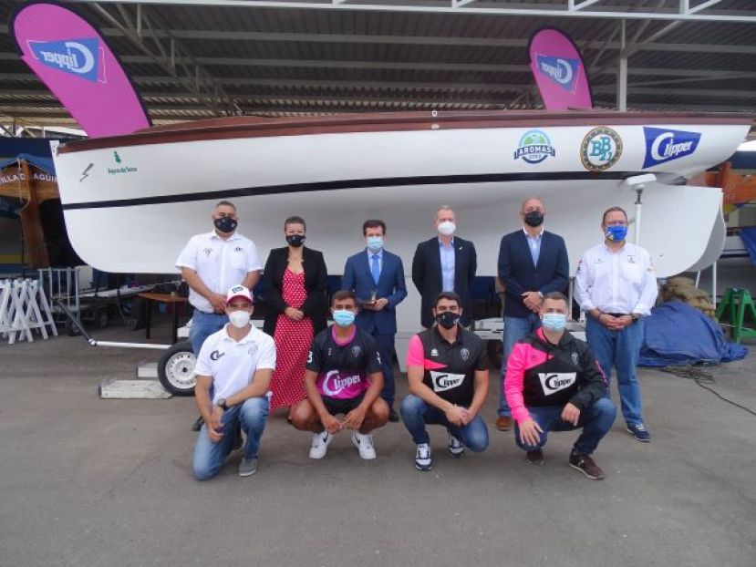 Vela Latina Canaria: El Poeta Tom&aacute;s Morales Clipper presenta la temporada 2021
