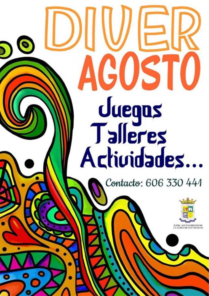 La Aldea: Actividades para ni&ntilde;os y ni&ntilde;as nacidos entre 2008 y 2016 en Diver Agosto