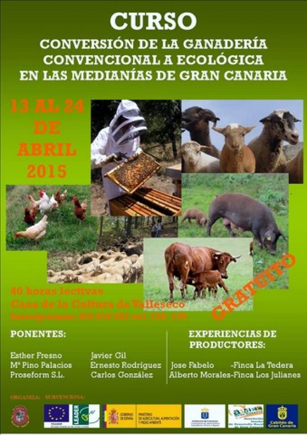 Valleseco: Curso de conversi&oacute;n de la ganader&iacute;a convencional a ecol&oacute;gica