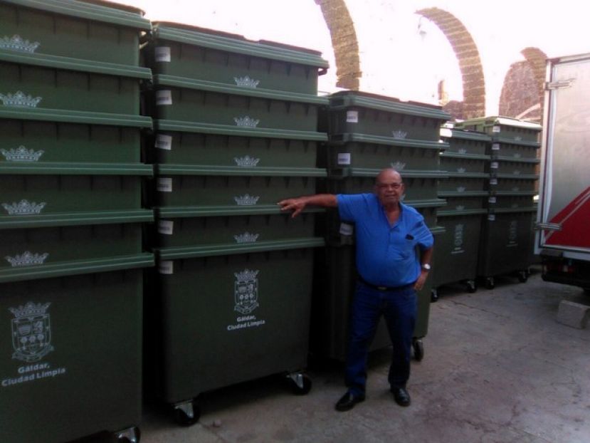 G&aacute;ldar: La Concejal&iacute;a de Servicios P&uacute;blicos distribuir&aacute; una remesa de contenedores