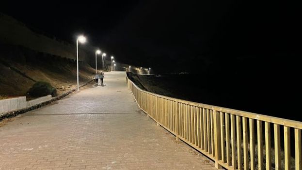 G&aacute;ldar: El Paseo de La Guancha estrena nuevo alumbrado p&uacute;blico