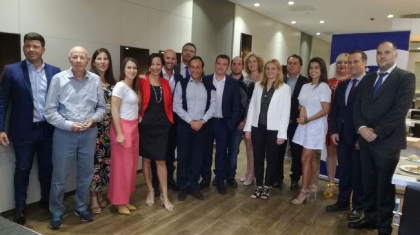Los J&oacute;venes Empresarios del Atl&aacute;ntico con &Aacute;ngel Luis Tadeo del Grupo Dunas