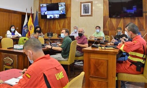 Las coladas se mantienen estables y un tubo l&aacute;vico conecta el centro emisor con el mar