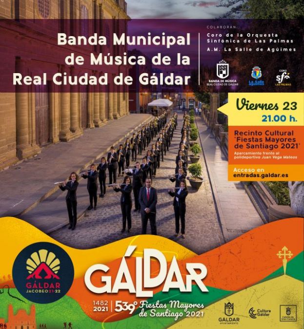 G&aacute;ldar: Concierto extraordinario de la Banda Municipal de M&uacute;sica