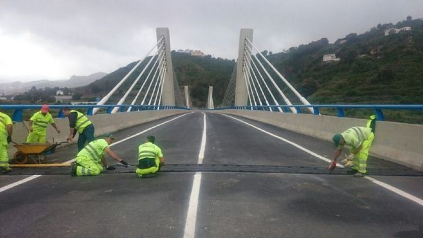 El Cabildo reabre el viaducto de Teror tras la reparaci&oacute;n de las juntas