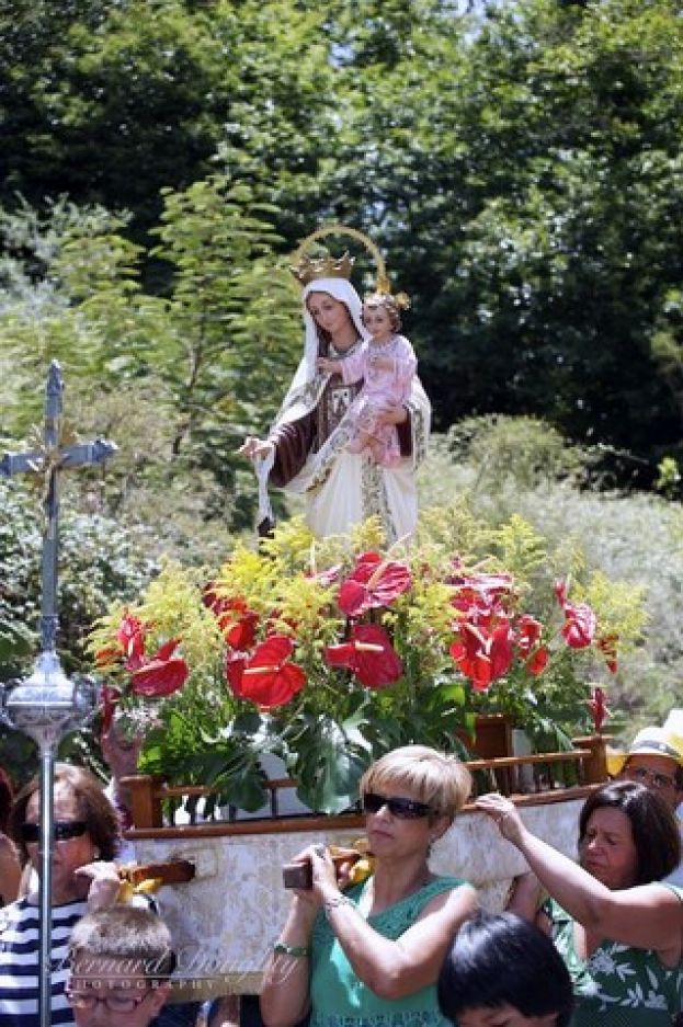 Zumacal inicia a celebraci&oacute;n de sus fiestas en Honor a Nuestra Se&ntilde;ora del Carmen