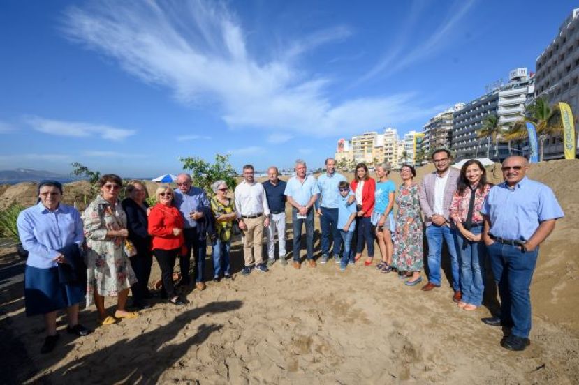 Inaugurada la XIV Edici&oacute;n del Bel&eacute;n de Arena de la Playa de Las Canteras