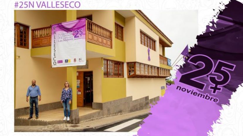Comienzan en Valleseco los actos enmarcados en el programa del 25N