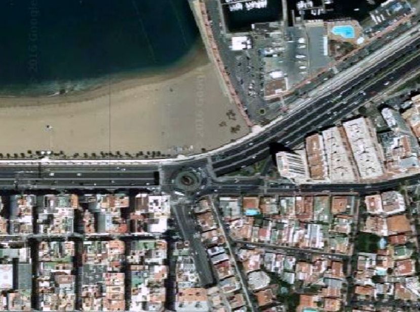 Trabajos de renovaci&oacute;n por la noche en Torre Las Palmas y P&eacute;rez Mu&ntilde;oz