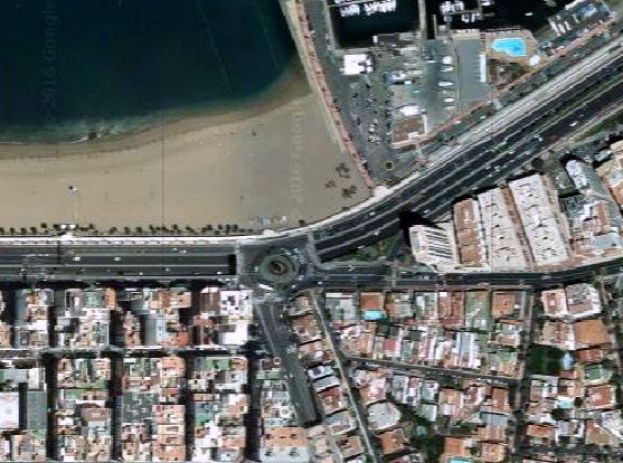 Trabajos de renovaci&oacute;n por la noche en Torre Las Palmas y P&eacute;rez Mu&ntilde;oz
